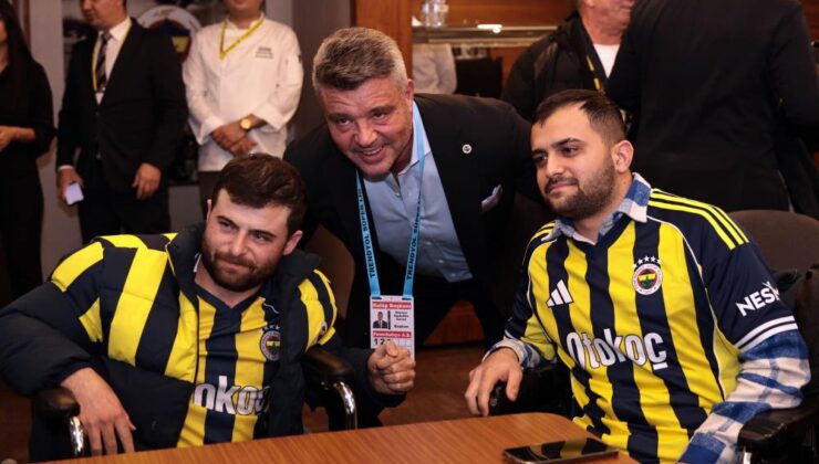 Fenerbahçe, Konyaspor maçında özel konuklarını ağırladı