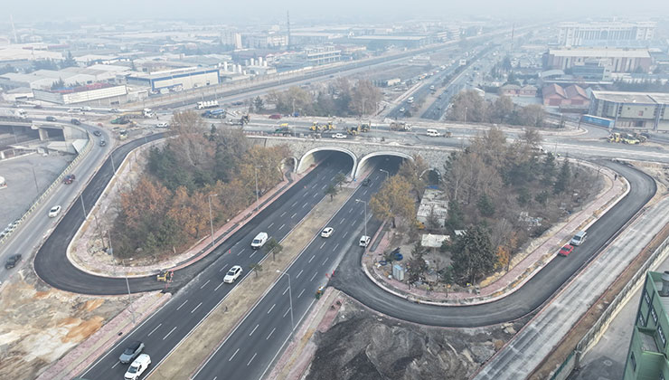Konya’nın o kavşağında çalışmalar yüzde 75 tamamlandı