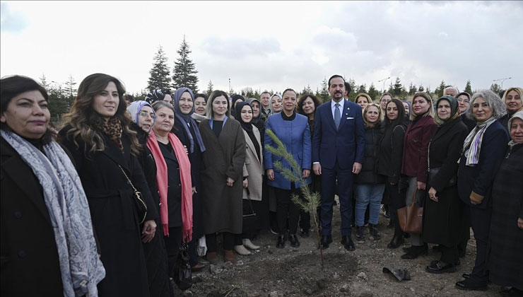 AK Parti tarafından “Türk Dünyası Hatıra Ormanı” oluşturuldu