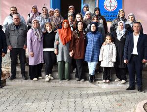 Akşehir’de eski ilkokul binası dikiş nakış kursu oldu