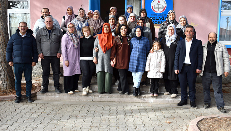 Akşehir’de eski ilkokul binası dikiş nakış kursu oldu