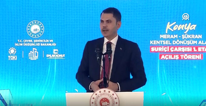 Bakan Kurum, Suriçi Çarşısı 1. Etap’ı açtı