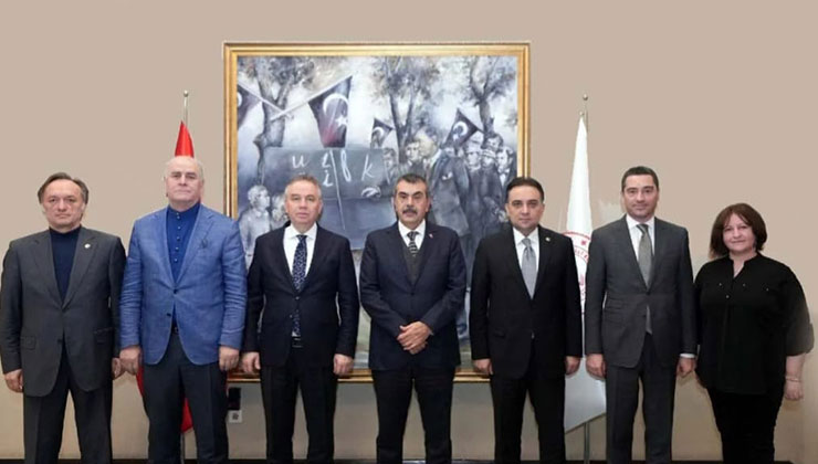 Bakan Tekin ile görüştüler