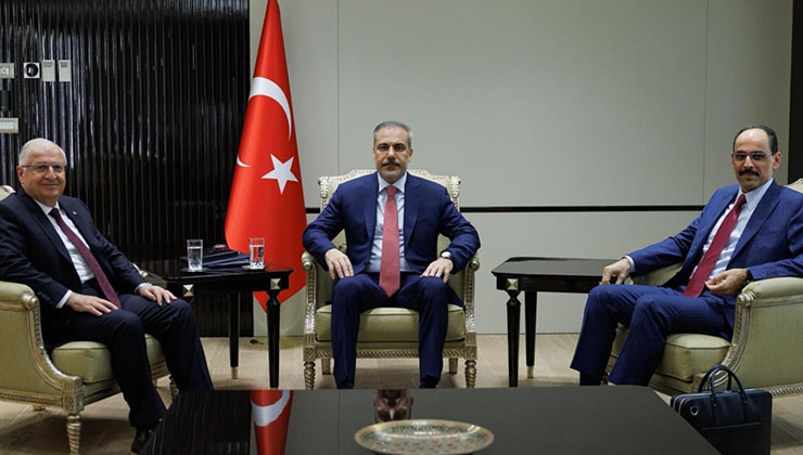 Bakanlar Fidan ve Güler ile MİT Başkanı Kalın, bugün Suriye’ye çalışma ziyaretinde bulunuyor