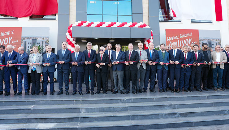 Başkan Altay, KKTC Güzelyurt Belediyesi Yeni Hizmet Binası açılışına katıldı