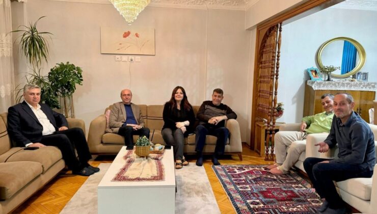 Başkan Pekyatırmacı ve Başkan Bağcı’dan taziye ziyareti