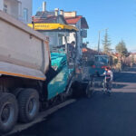 Beyşehir’de asfaltlama çalışmaları devam ediyor