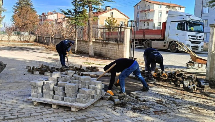 Beyşehir’de belediye ekipleri yoğun mesaide
