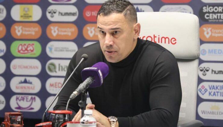 Çağdaş Atan: “Maalesef bir dalgınlık, yediğimiz gol, iyi oynarken cezalandırıldık açıkçası”