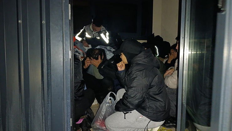 Çanakkale’de 32 kaçak göçmen yakalandı