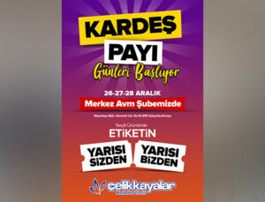 Çelikkayalar’dan yıl sonuna damga vuran kampanya