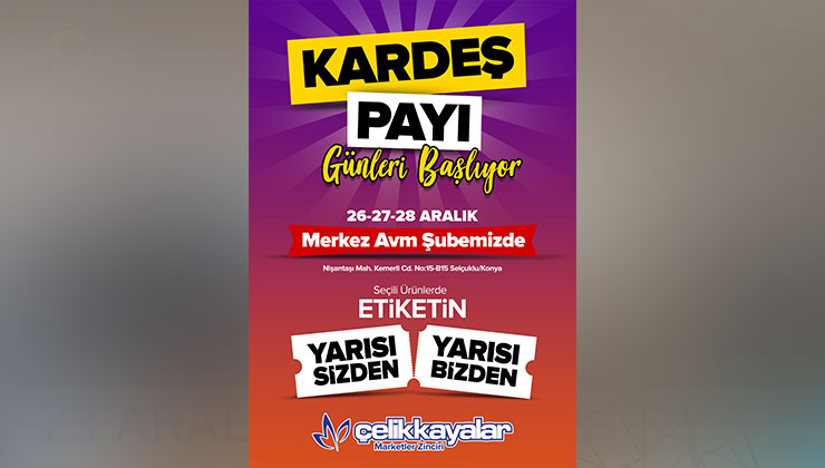 Çelikkayalar’dan yıl sonuna damga vuran kampanya