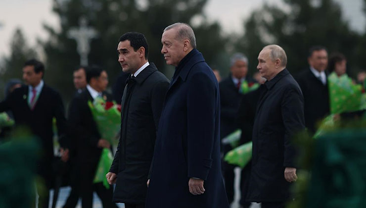 Cumhurbaşkanı Erdoğan, Türkmenistan’da