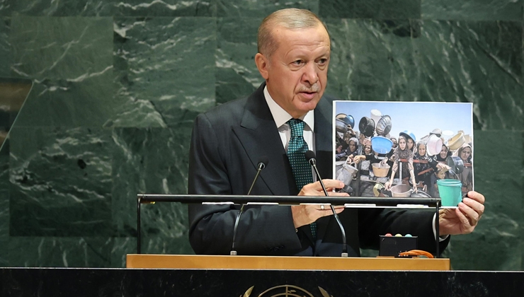 Cumhurbaşkanı Erdoğan’ın, 2025’teki diplomasi trafiğinin merkezinde Filistin yer aldı
