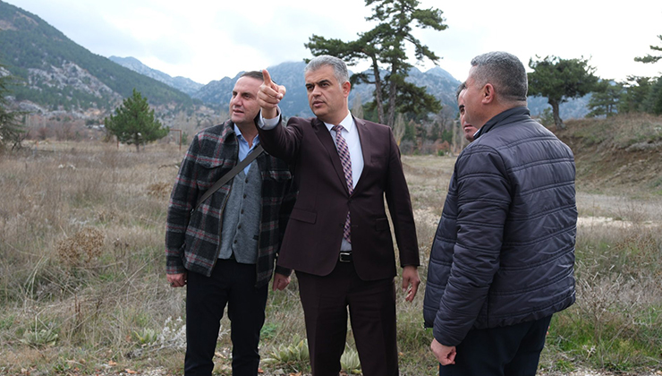 Derebucak’a yeni yaşam alanı kazandırılıyor