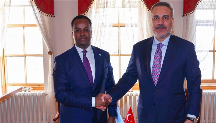 Dışişleri Bakanı Fidan, Somalili mevkidaşı Abdüsselam Abdi Ali ile görüştü