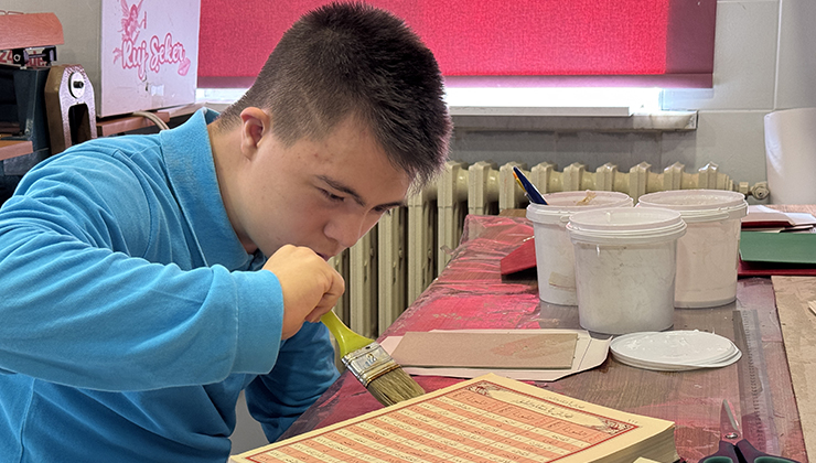 Down sendromlu Harun Efe, yetenekleriyle gururlandırdı