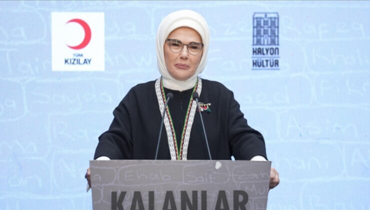 Emine Erdoğan’dan “Kalanlar” Filistin Sergisi’ne ilişkin paylaşım