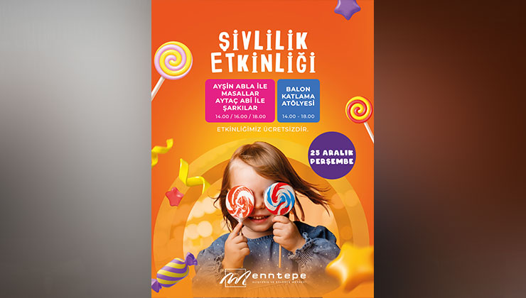 Enntepe AVM’den 24-25 Aralık’ta Fener Alayı ve Şivlilik etkinliği