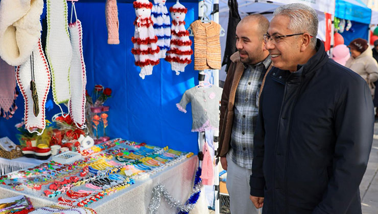 Ereğli’de Yeni Yıl Panayırı hizmete açıldı