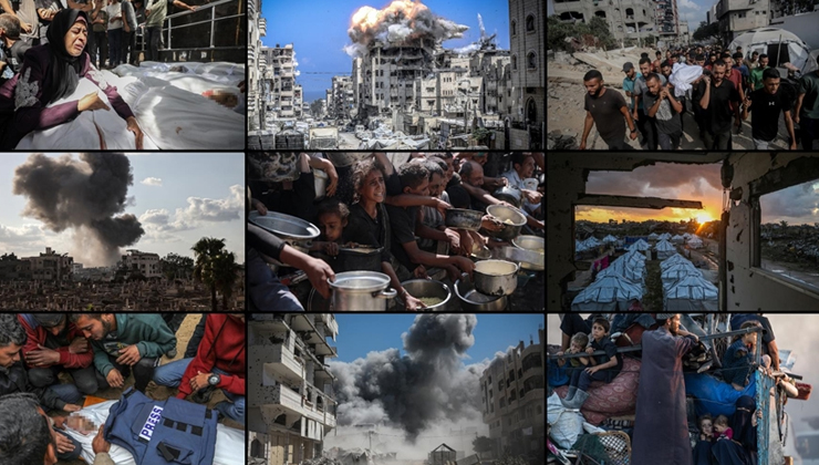Gazze, 2025’te İsrail’in insanlığa karşı işlediği savaş suçlarının sahnesi oldu