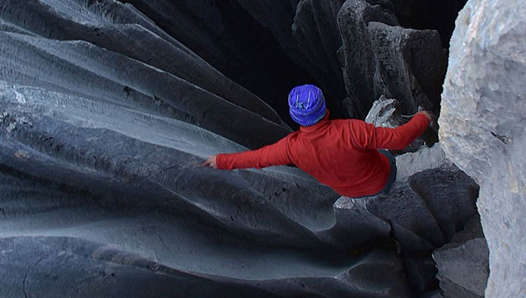 Giden Gelmez Dağları’nın korkutan uçurumları
