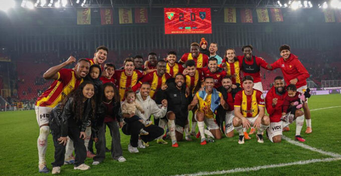 Göztepe devre arasına Avrupa hattında girdi