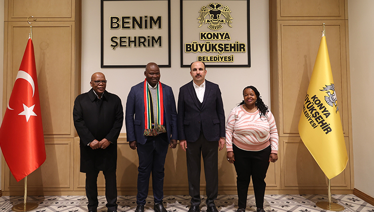 Güney Afrika’dan Başkan Altay’a ziyaret