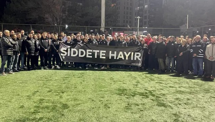 Hakemi darbeden futbolcu tutuklandı