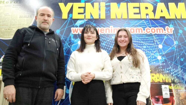 Halkla İlişkiler öğrencileri Yeni Meram’ı ziyaret etti