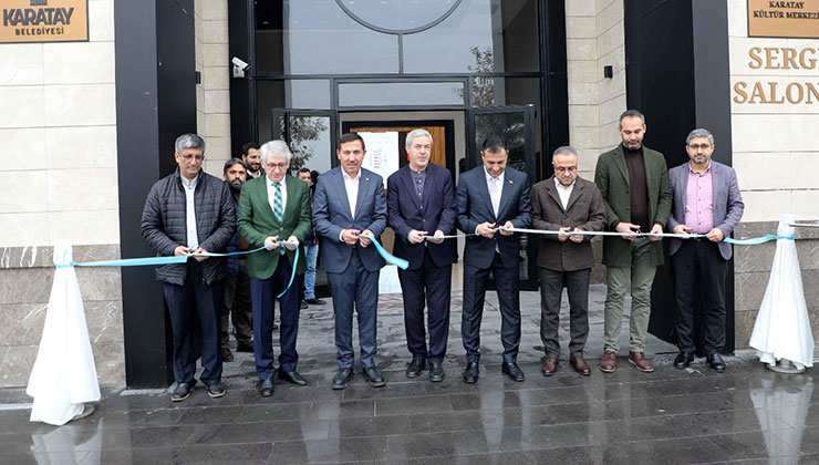 “Huzur Vakti’nde Mesneviden İnciler Hat Sergisi” açıldı