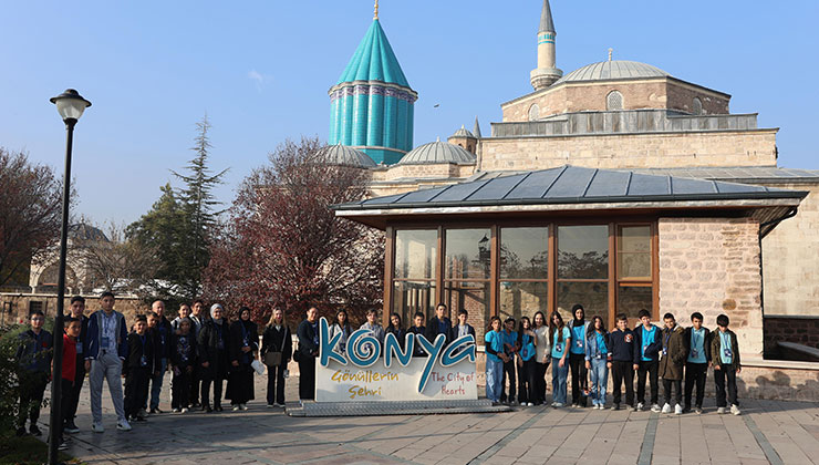 7. sınıf öğrencileri Konya’nın kültürel mirasını yakından tanıyor