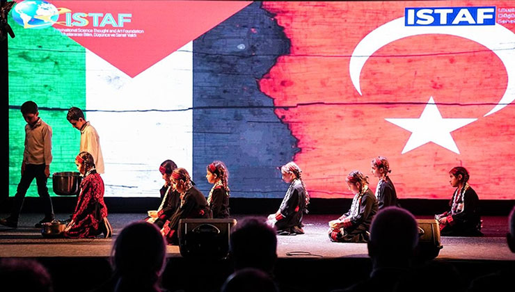 İstanbul’da “Küllerinden Yeniden Çiçeklensin Gazze” programı düzenlendi