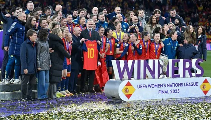 Kadınlar Uluslar Ligi’nde şampiyon İspanya
