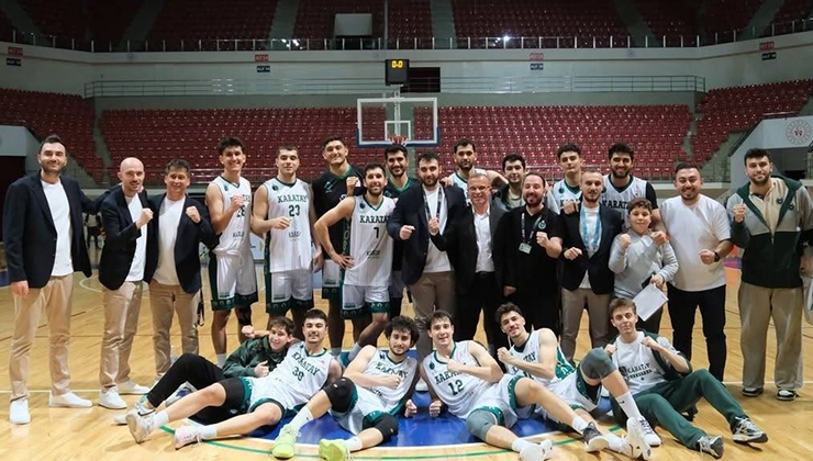 Karatay Belediyespor evinde farka koştu