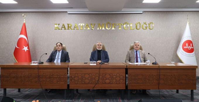 Karatay’da din hizmetleri değerlendirildi