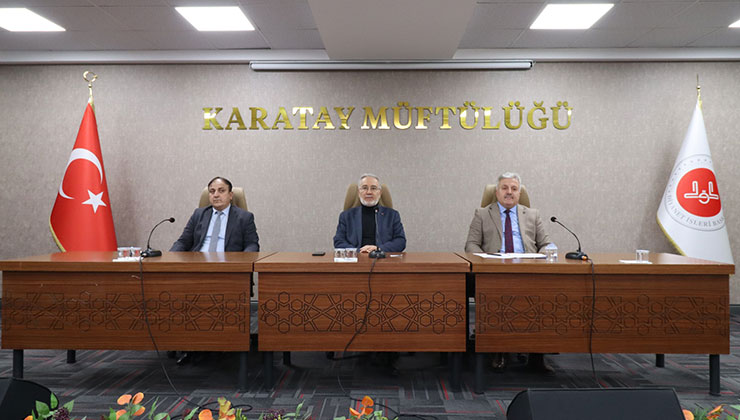 Karatay’da din hizmetleri değerlendirildi