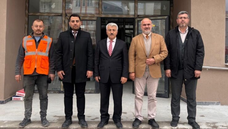 Kaymakam Yiğit Yeni İlçe Sağlık Binasını inceledi