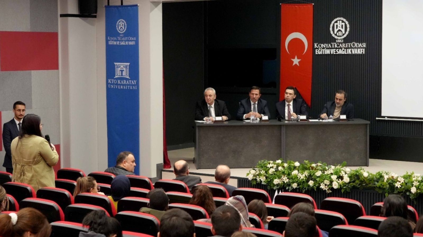 Kaymakamı Ayhan ve Başkan Kılca gençlere ilham oldu