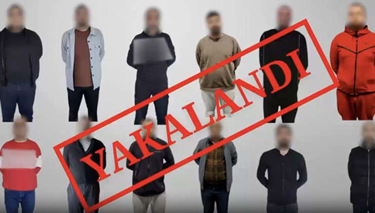 Kırmızı bültenle aranan 12 suçlu Türkiye’ye getirildi