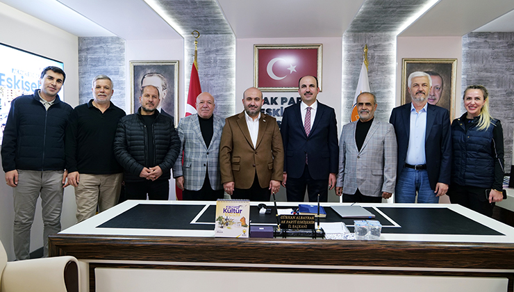 Konya Büyükşehir Belediye Başkanı Altay’dan AK Parti Eskişehir İl Başkanlığına ziyaret