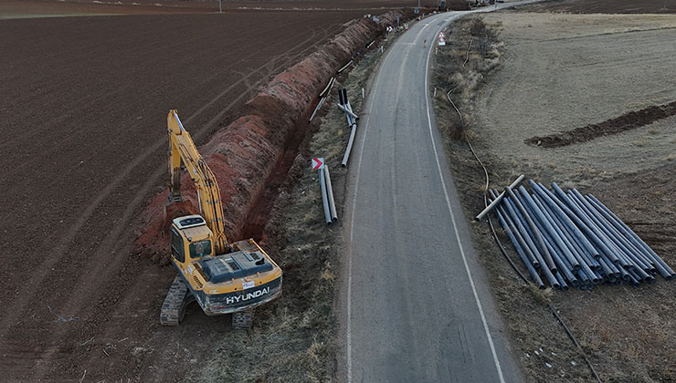 Konya’nın o ilçesindeki su altyapısı yenileniyor