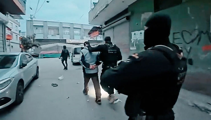 Konya dahil 33 ilde DEAŞ’a yönelik operasyonlarda 233 şüpheli yakalandı