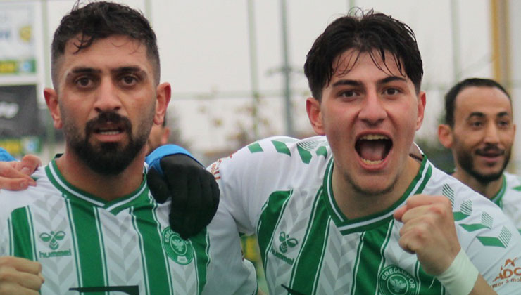 Konya derbisinde Ereğlispor güldü