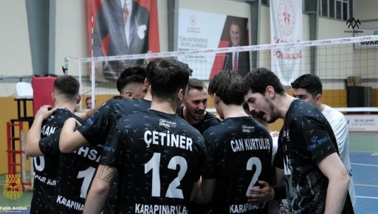 Konya Karapınar Anadolu, Gümüşhane’den mağlup döndü