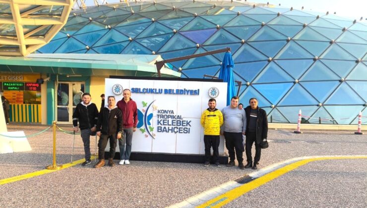 Konya Kelebek Bahçesi büyüledi