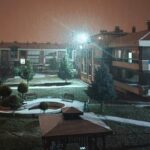 Konya merkeze de kar yağışı başladı