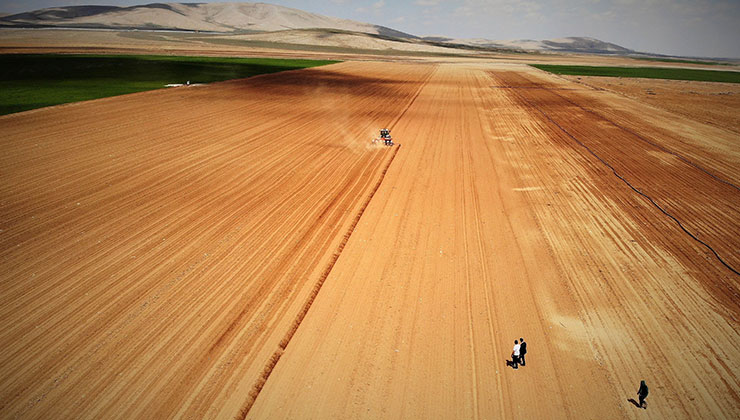Konya Ovasında yağışlar, yüzde 44 oranında düştü
