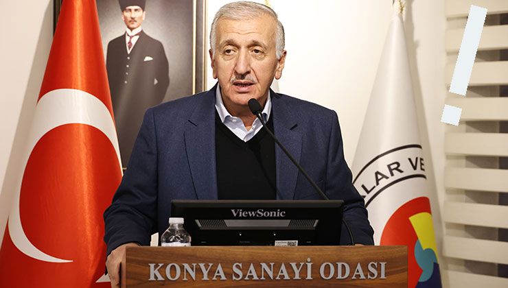 “Konya sanayisi tüm zorluklara rağmen üretimden kopmadı”