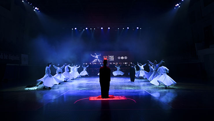 Konya Semazen Ekibi eşliğinde Ankara’da Şebiarus  töreni düzenlendi